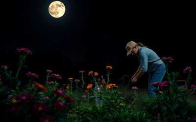 Jardiner avec la lune