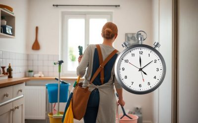Optimiser le temps de travail d’une aide ménagère pour une efficacité maximale